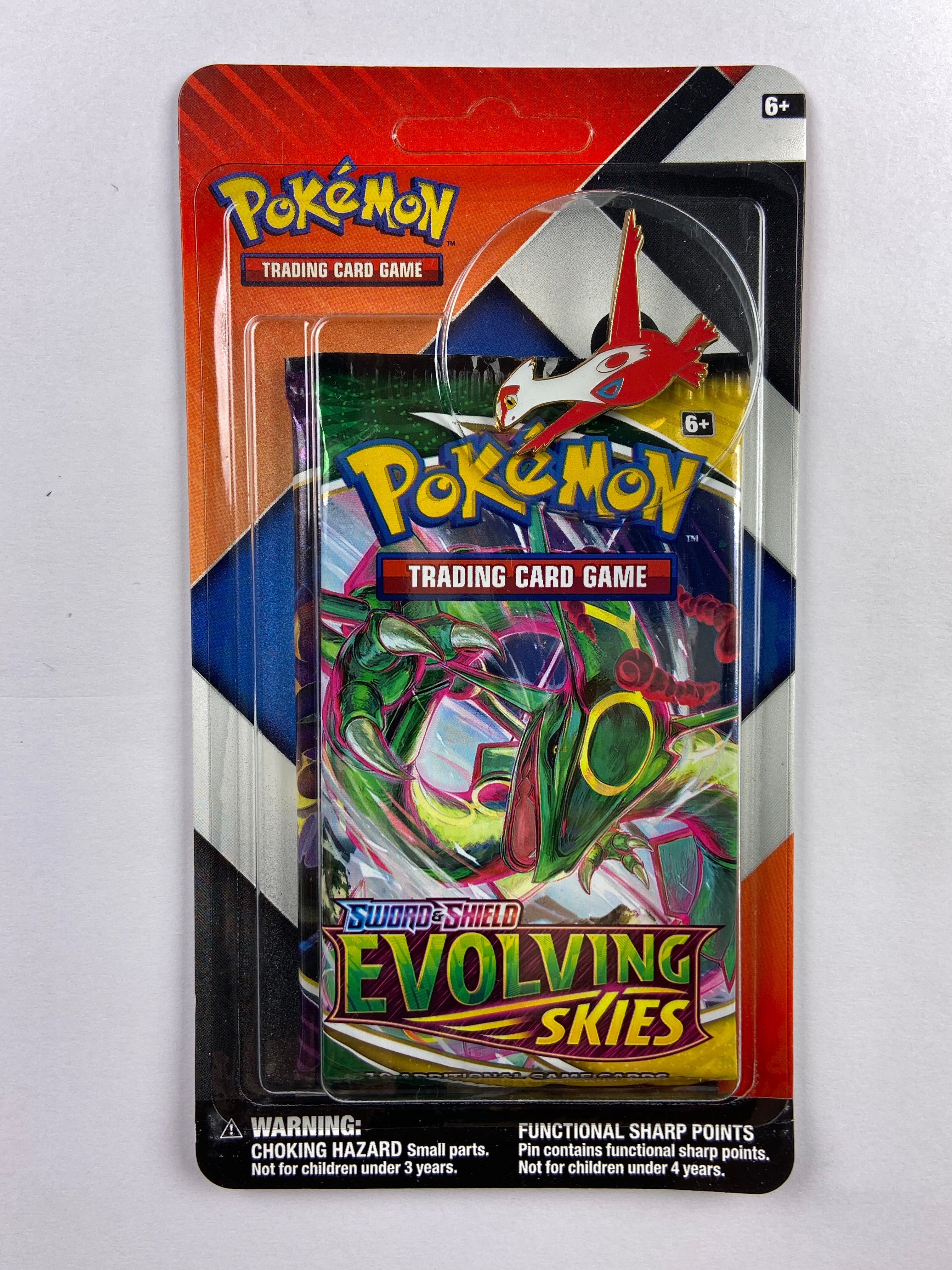 Pokemon TCG: Sword & Shield - Evolving Skies 2 Pack Pin Blister