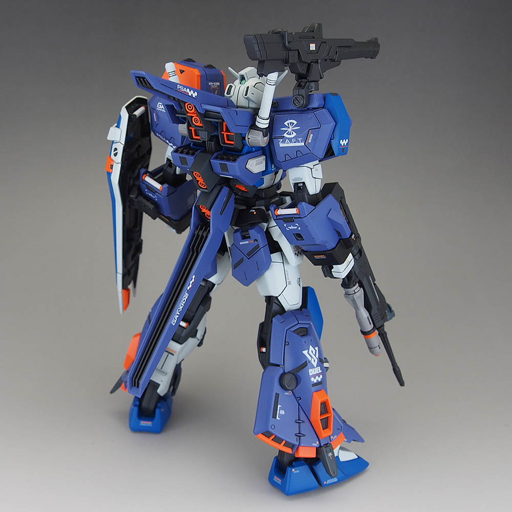完成品] MG GAT-X102 DUEL GUNDAM ASSAULTSHROUD | テキトーオヤジノ墓