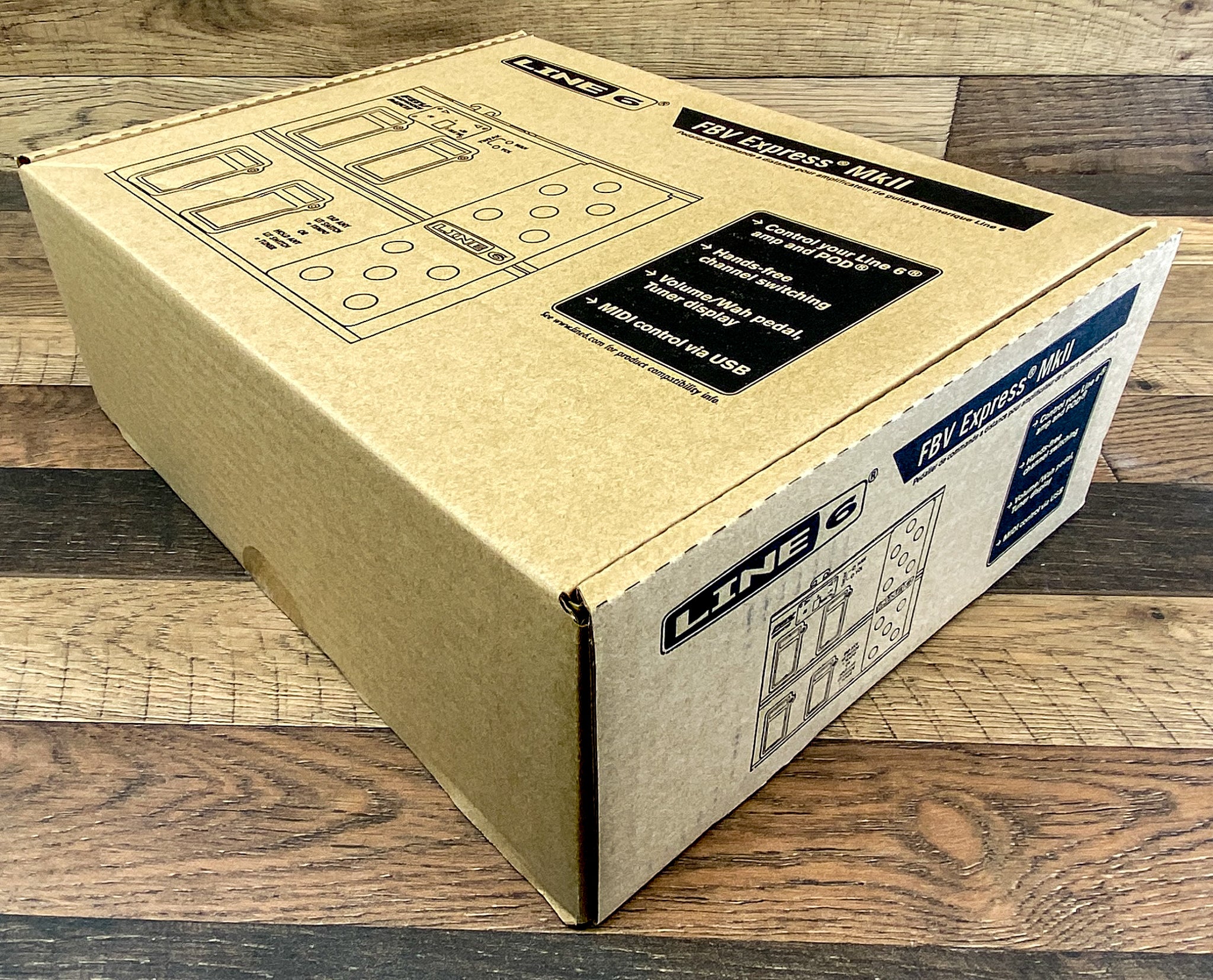 Line 6 FBV Express MkII USB Foot Switch 4 Channel Controller/Pedal