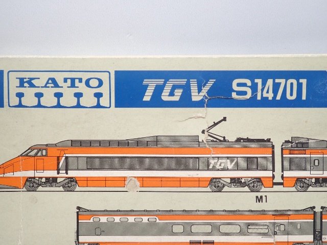 KATO カトー TGV S14701 鉄道模型 フランス国鉄 外国車両 Nゲージ 6両