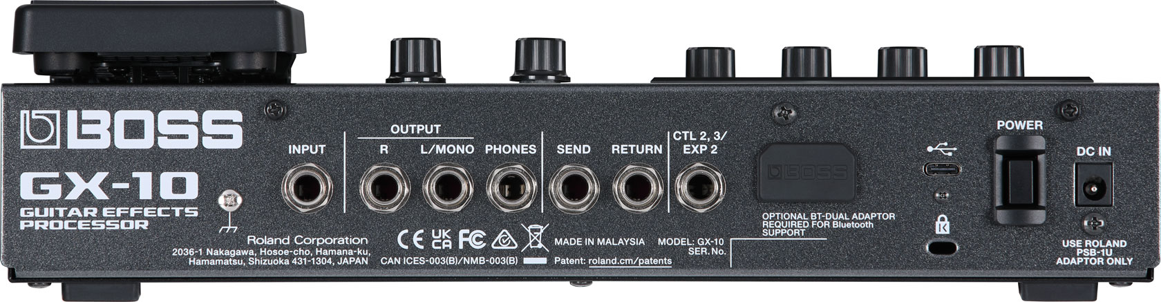 BOSS GX-10 Guitar Effects Processor – Theera Music