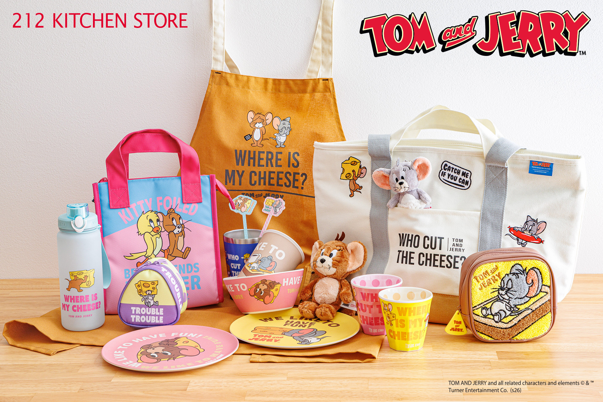 トムとジェリー』と212KITCHEN STOREとのコラボ商品が登場！ | 212