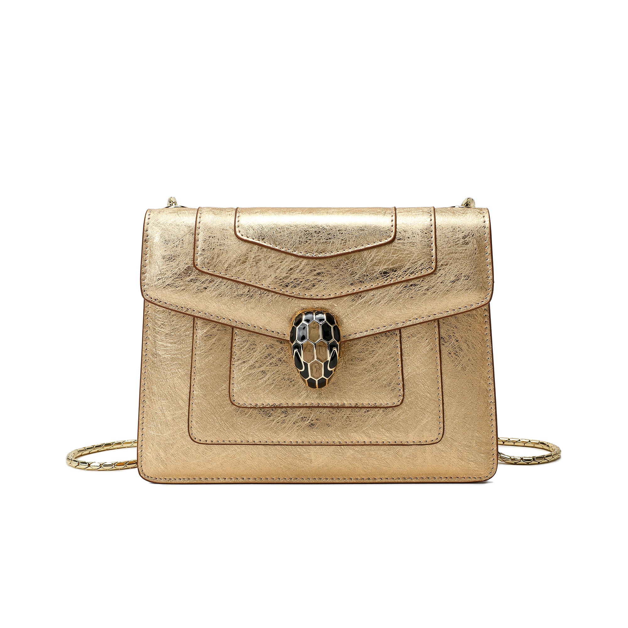 Tiffany & Fred Top-grain Saffiano Leather Crossbody/Shoulder Bag