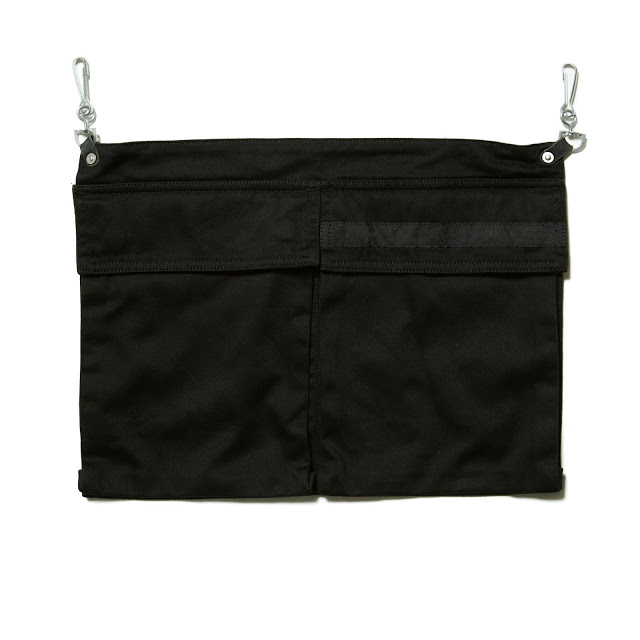 PEEL&LIFT pocket apron エプロンポーチ・black - tity