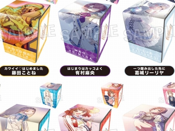 PROOFよりイラスト合皮製デッキケースNT『学園アイドルマスター』が