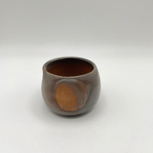 備前焼】窯変ぐい呑 作家：御幡康照