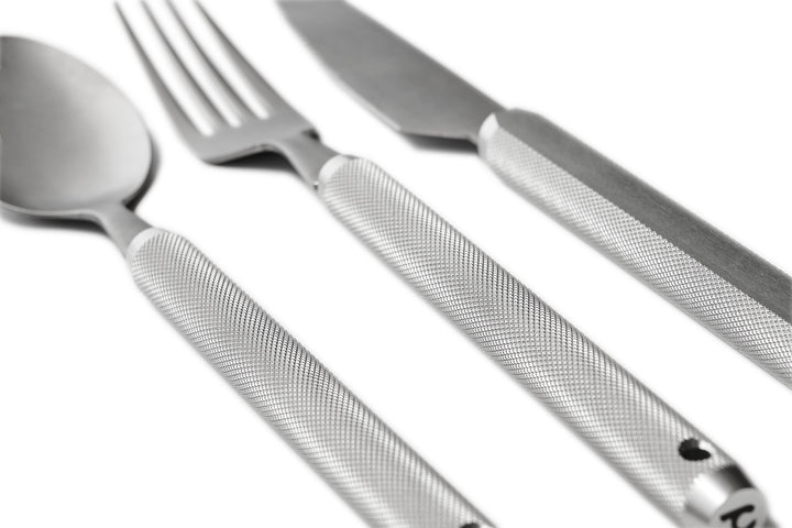 Laguiole Eliteカトラリーセット 24本入りシルバー 刻印入り Laguiiole