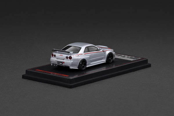 Ignition Model 1/64 Nismo R34 GT-R Z-tune Silver IG3840 – Tokyo