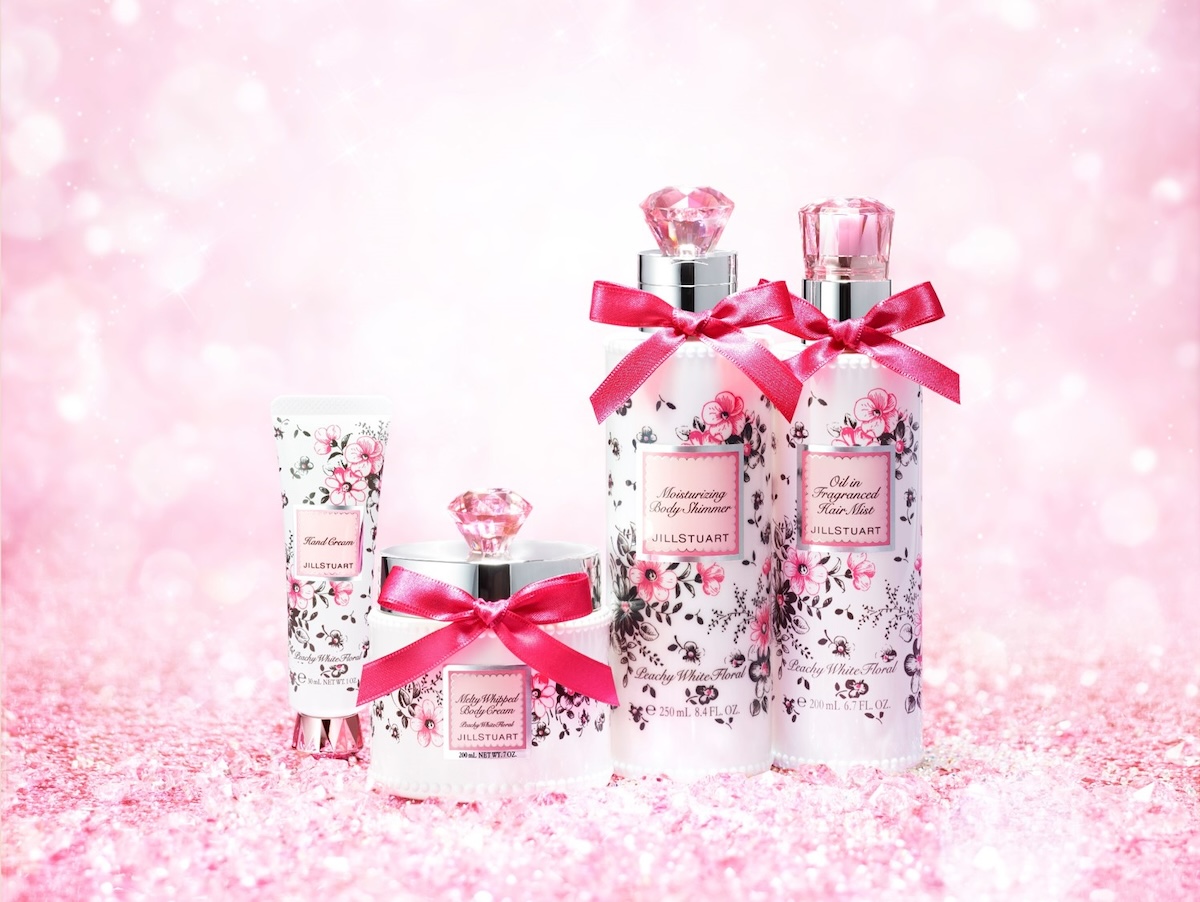 ジルスチュアート ビューティ ピーチーホワイトフローラルの香り毎月