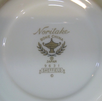 ノリタケ SHEFFIELD「シェフィールド」 ティー・コーヒーカップ