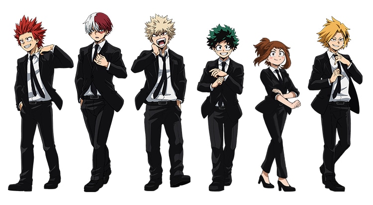 公式オンラインストア僕のヒーローアカデミア スーツ にとたん ラバー