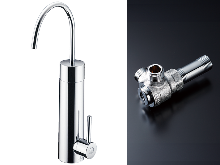 浄水機能付水栓（浄水カートリッジ内蔵形） | 水栓金具（キッチン