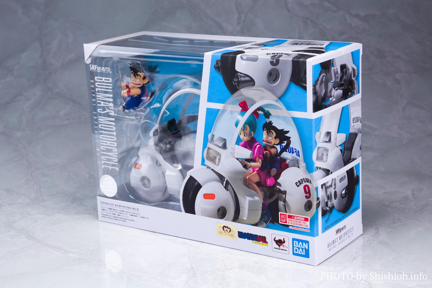 レビュー】S.H.Figuarts ブルマのバイク-ホイポイカプセル No.9-