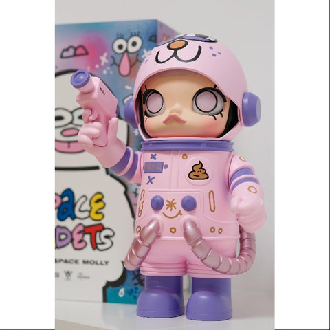 MEGA SPACE MOLLY 400% Jon Burgerman Space Cadets Series PUPU 2025