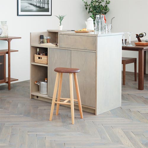 楽天市場】飛騨家具 kijiya 家具工房雉子舎 キッチンスツール 国産家具