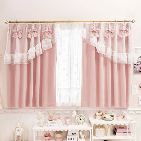 楽天市場】【P5倍！19日20時-23日1:59】ティアラリボン2WAY遮光