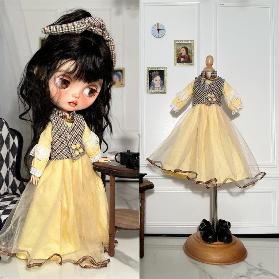 楽天市場】ブライス ネオブライス ワンピース ドレス ヘアアクセ