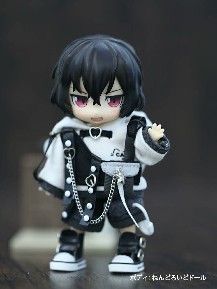 楽天市場】オビツ11 ドール 人形 服 甘辛 キャット 猫 3点セット