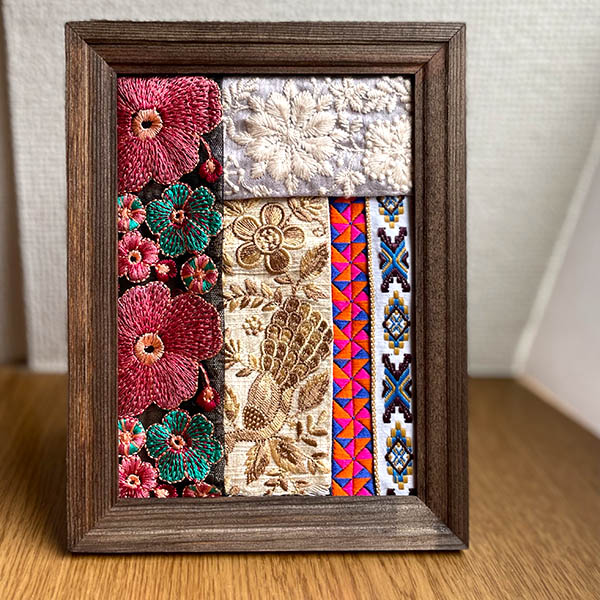 楽天市場】1.5cmから2.7cm幅 花柄チロリアンテープ 刺繍リボン
