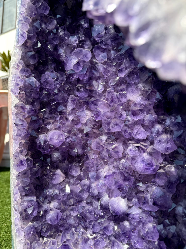 楽天市場】天然 紫水晶 特大 アメジスト ドーム 原石 大きい