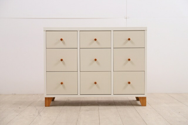 楽天市場】MOMO natural「LOVE」3段チェスト パイン材 箪笥 引き出し9