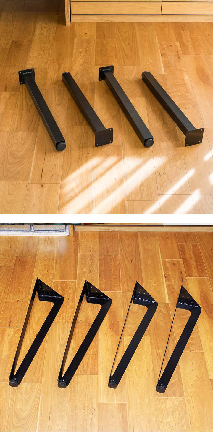 楽天市場】【楽天1位】テーブル 脚 パーツ 4本組 高さ 完成目安69cm