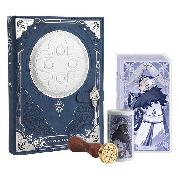 楽天市場】原神 公式グッズ 正規品 霜跡と焔権シリーズ 手帳ギフト