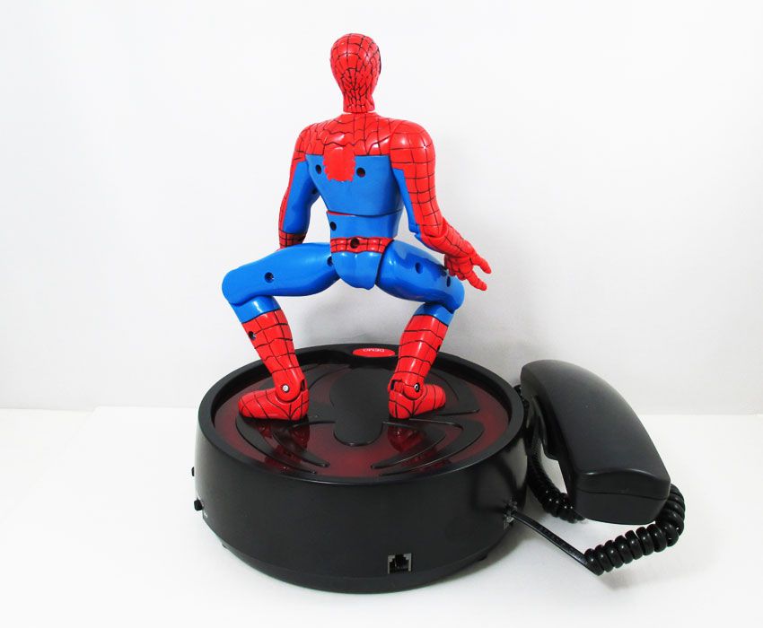 楽天市場】〇【SPIDER-MAN/スパイダーマン】電話機『ANIMATED PHONE