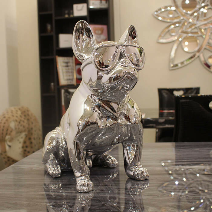 楽天市場】送料無料 アウトレット フレンチブルドック シルバーグロス