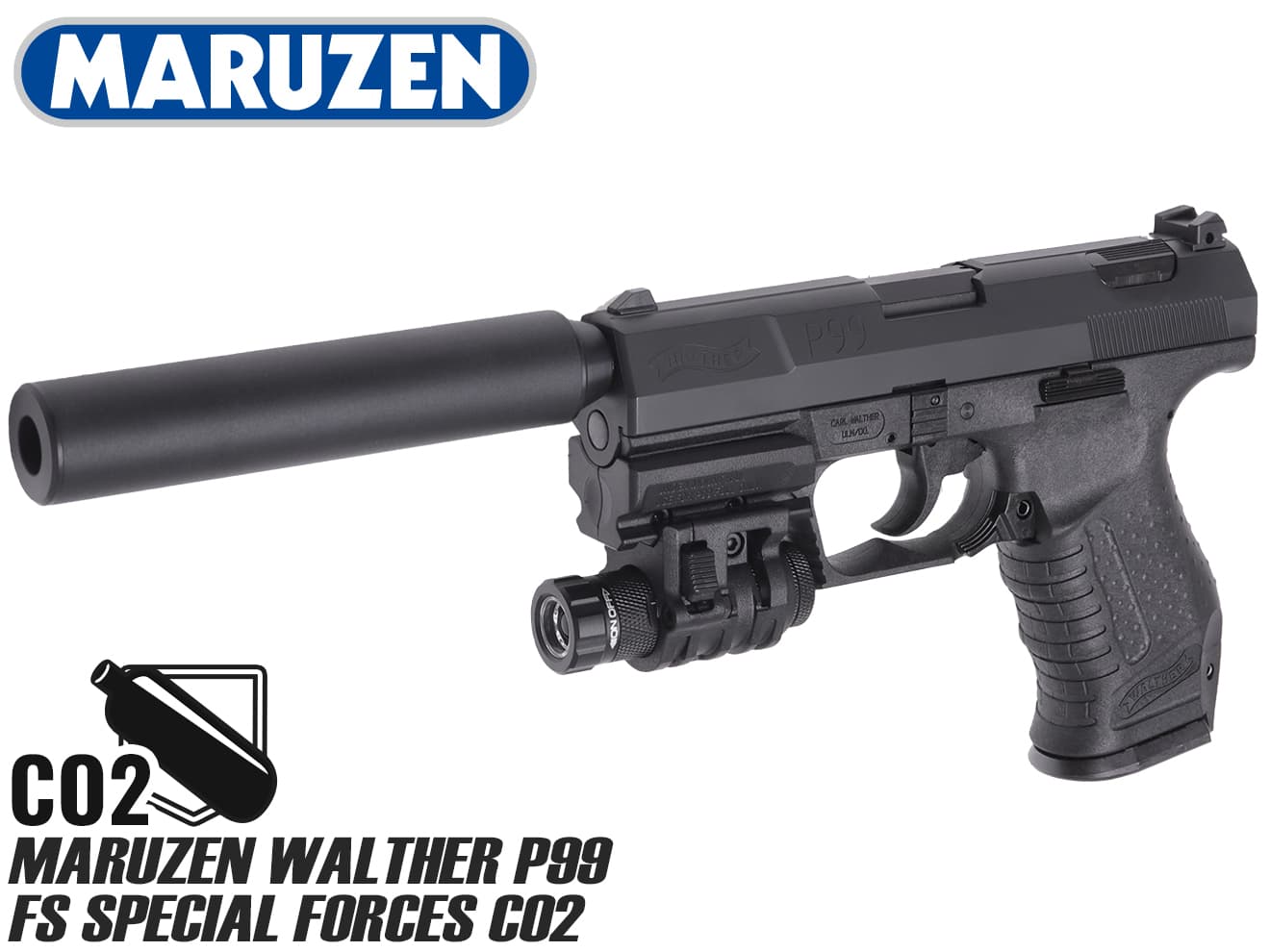 楽天市場】マルゼン ワルサーp99fsの通販