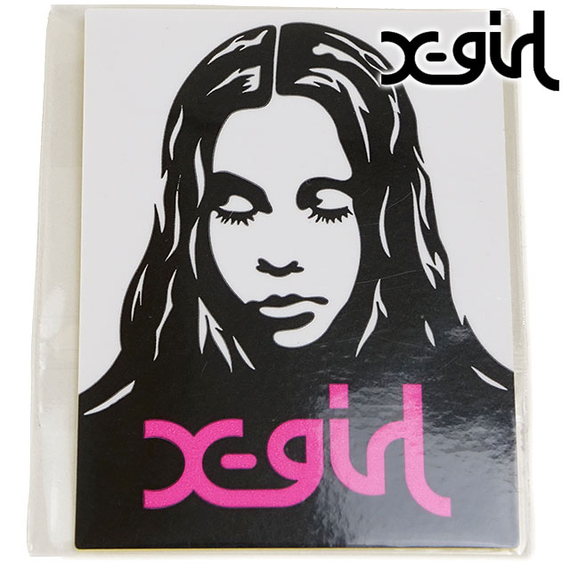 楽天市場】エックスガール X-girl エックスガールフェイスステッカー