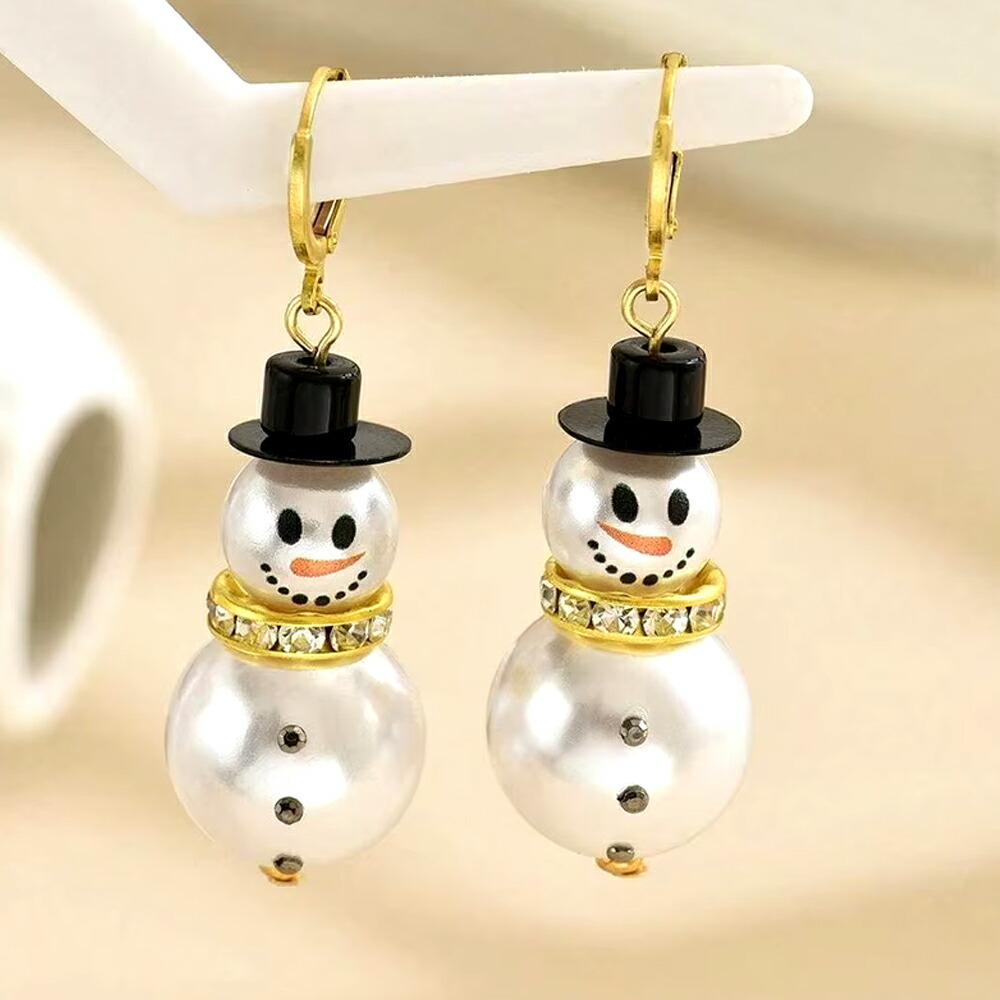 楽天市場】ウインタースノーマンリングピアス 1ペア販売 ゴールド