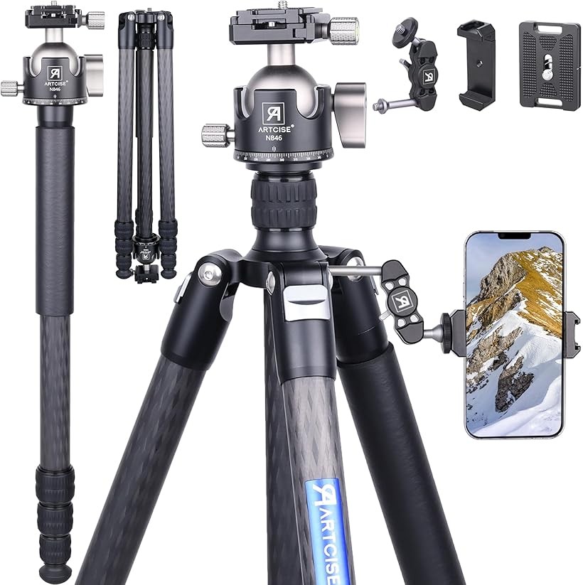 楽天市場】互換品 アルカスイス互換クイックシュー カーボン三脚+低