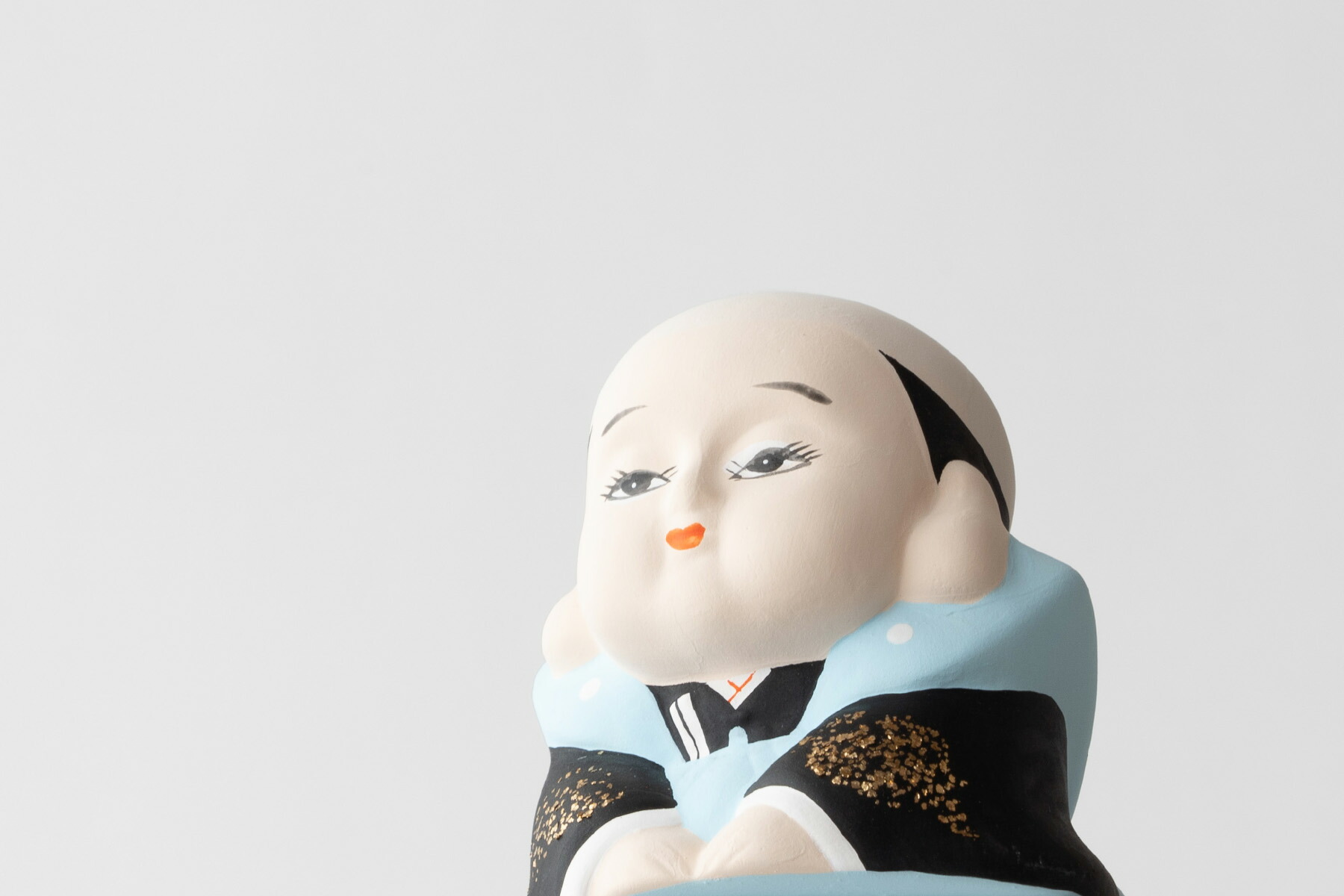 楽天市場】福助 座布団つき 小型 陶器製 レトロ 7.0センチ 伝統的 縁起