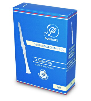 楽天市場】ゴンザレス B♭クラリネットリード FOF : 管楽器専門店 永江楽器