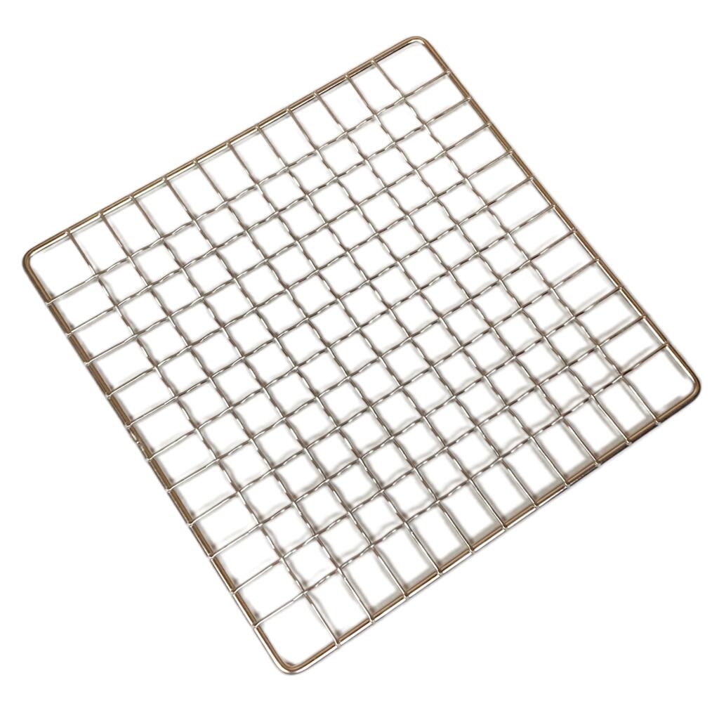 楽天市場】日本製 ステンレス製 高級 焼き網 約15cm×15cm スポット