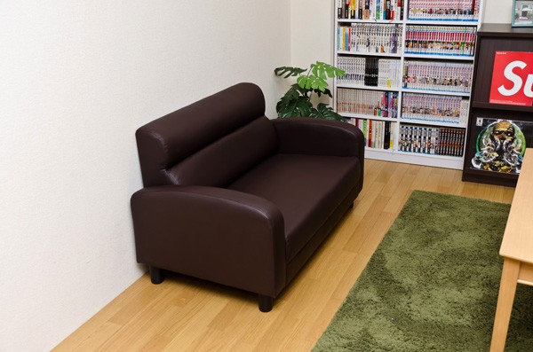 POLKAソファBK/BR/IV/RD