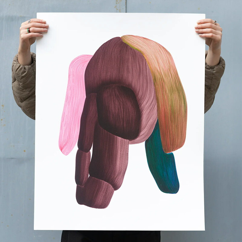 楽天市場】ロナン ブルレック ドローイング 24 アート ポスター 60.2