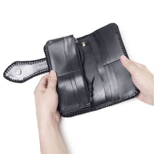 楽天市場】S'FACTORYエスファクトリー バイカーズウォレット05