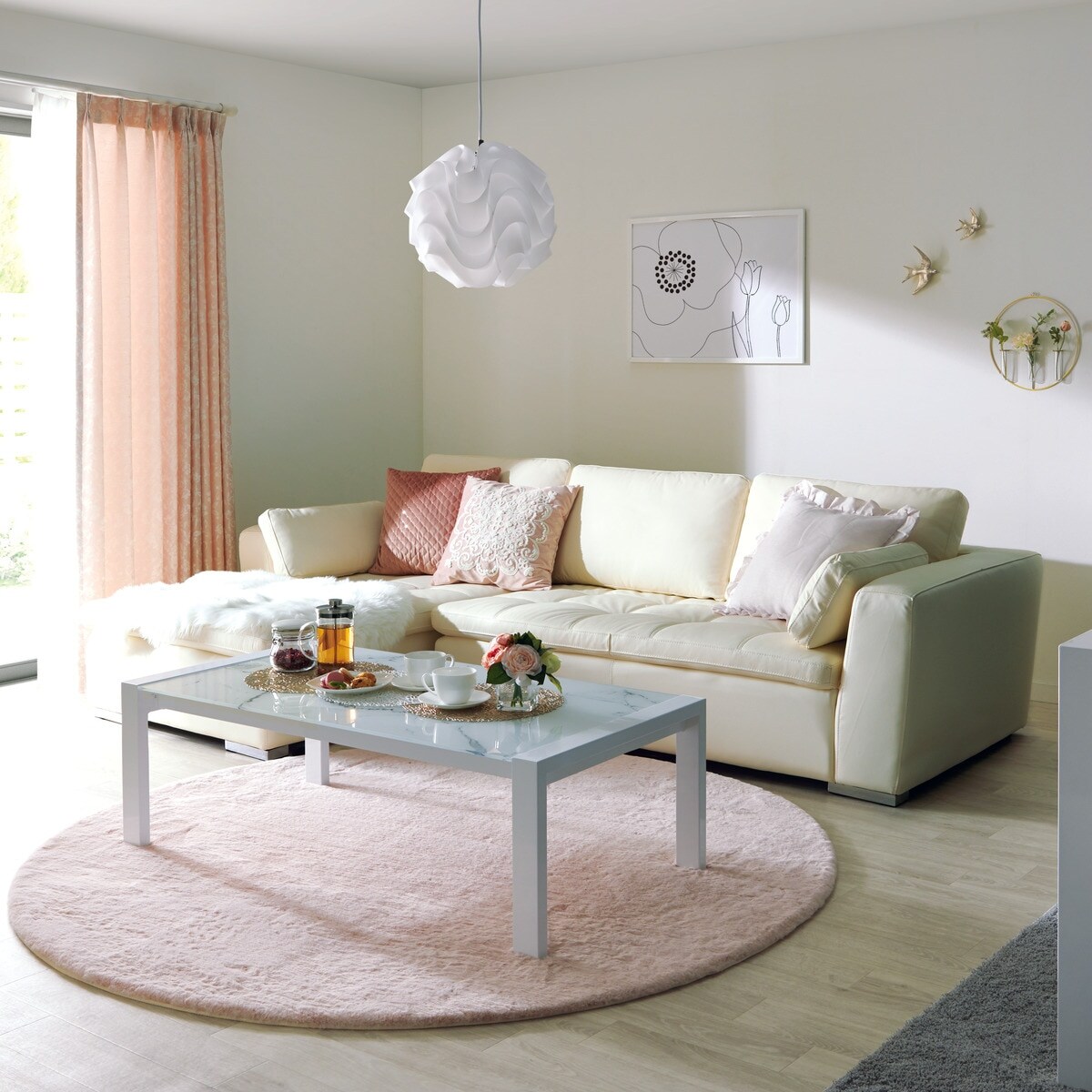 楽天市場】カウチソファ (ダブルライン3RC 革) ニトリ 【配送員設置