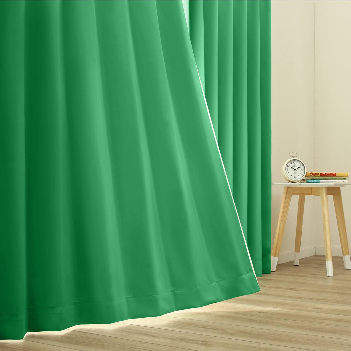 楽天市場】遮光1級・遮熱・防炎・156サイズ・44色カーテン グリーン
