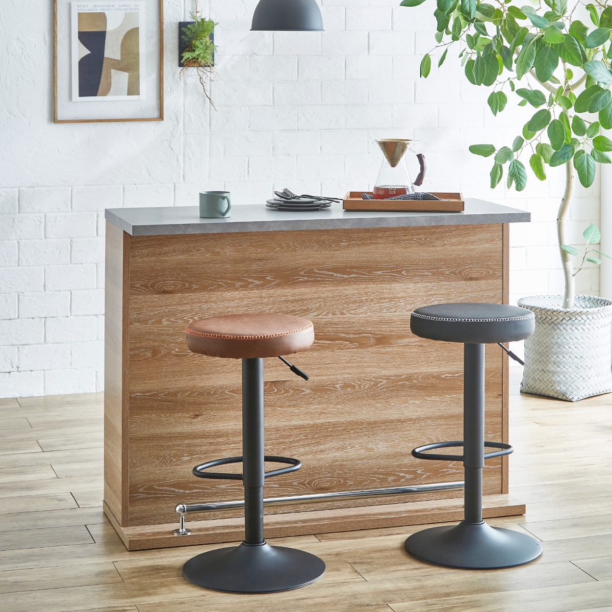 楽天市場】組み合わせバーカウンター (120 NA) ニトリ 【配送員設置