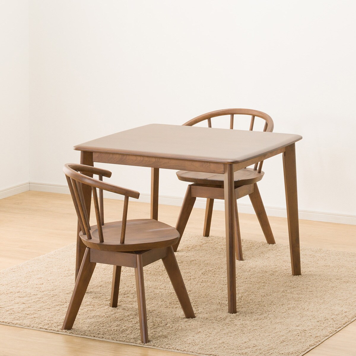 楽天市場】ダイニングテーブル3点セット (NコレクションT-01 90 MBR/C