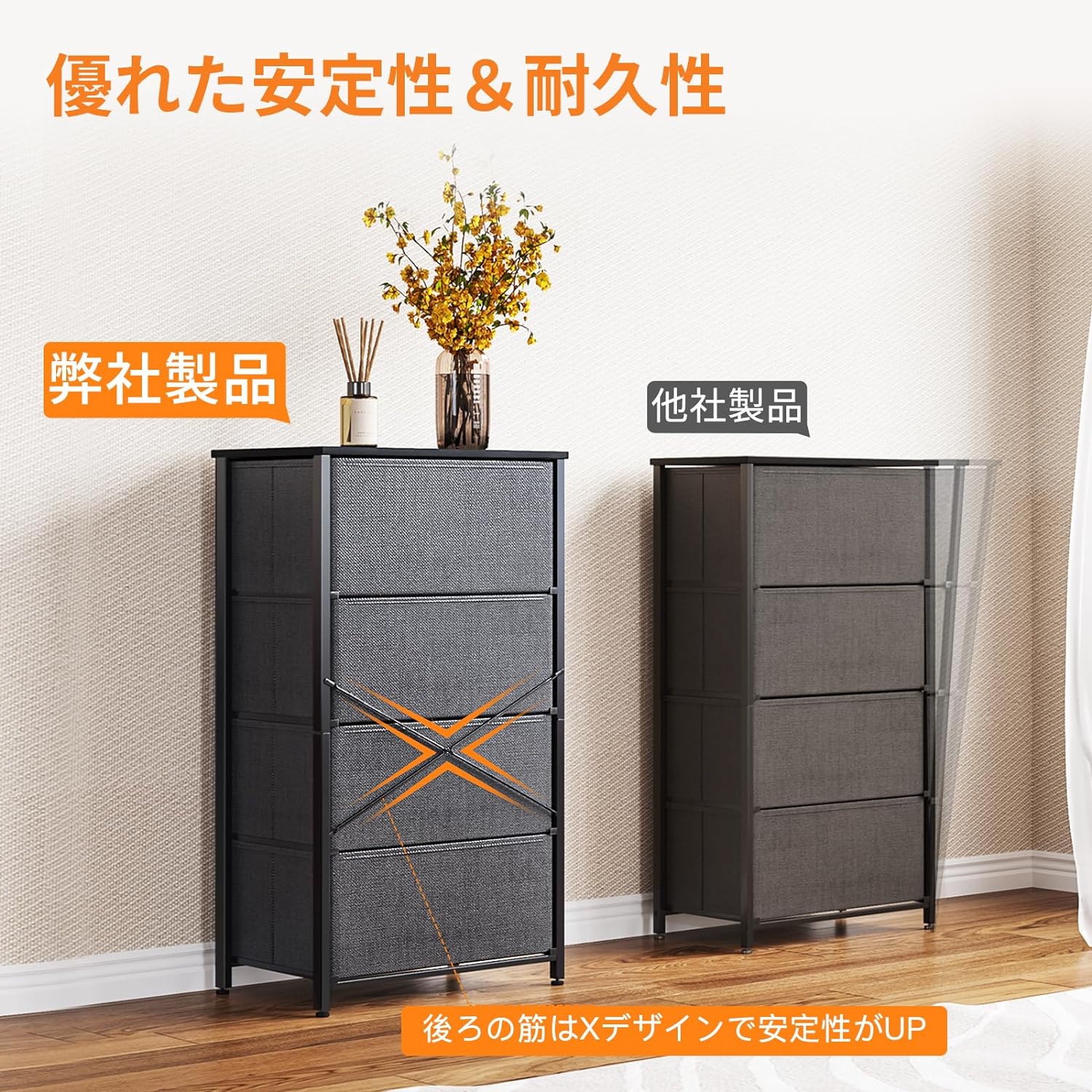 楽天市場】＼／送料無料 チェスト タンス 仕様変更あり 衣類収納 収納