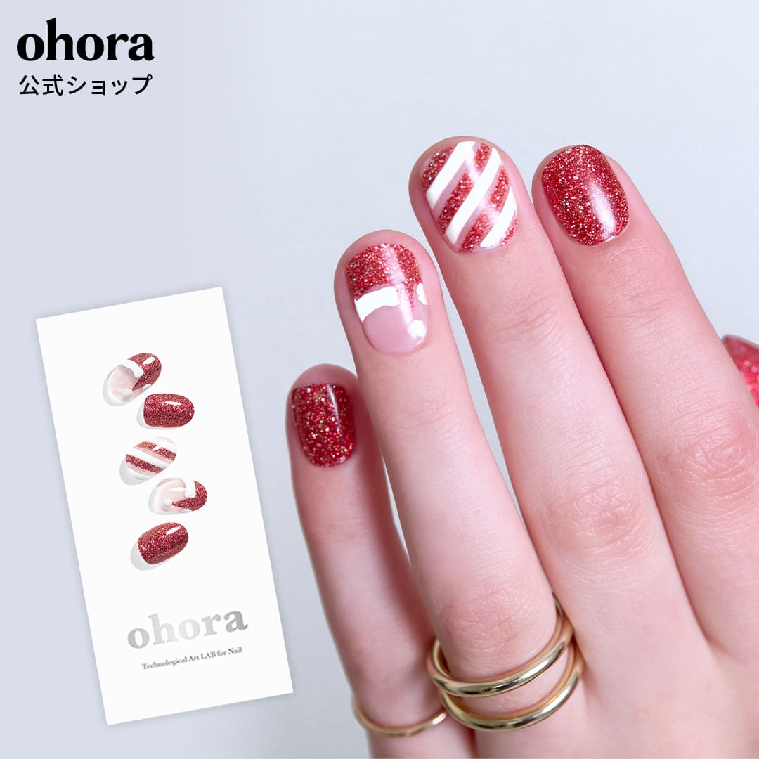 楽天市場】【公式】N Santa Cane：ND-065-G/ ohora gelnails nail