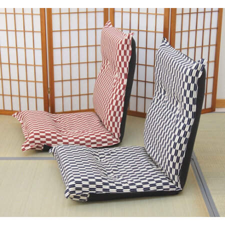 楽天市場】日本製・和風プリント柄の座椅子大正時代を思わせる雰囲気