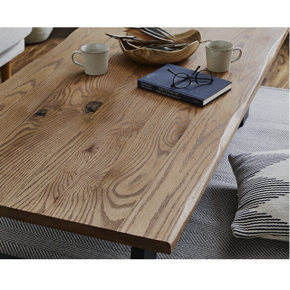 楽天市場】リビングーテーブル 座卓 天然木 無垢材 オーク センター