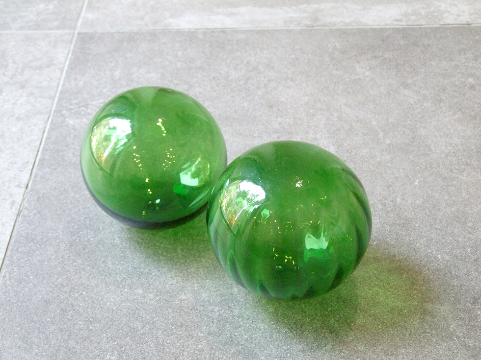 楽天市場】【沖縄 奥原硝子製造所】琉球ガラス 民藝品 ガラスの浮き玉