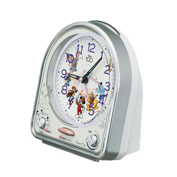 楽天市場】セイコークロック ディズニー 置き時計 【ディズニー100周年