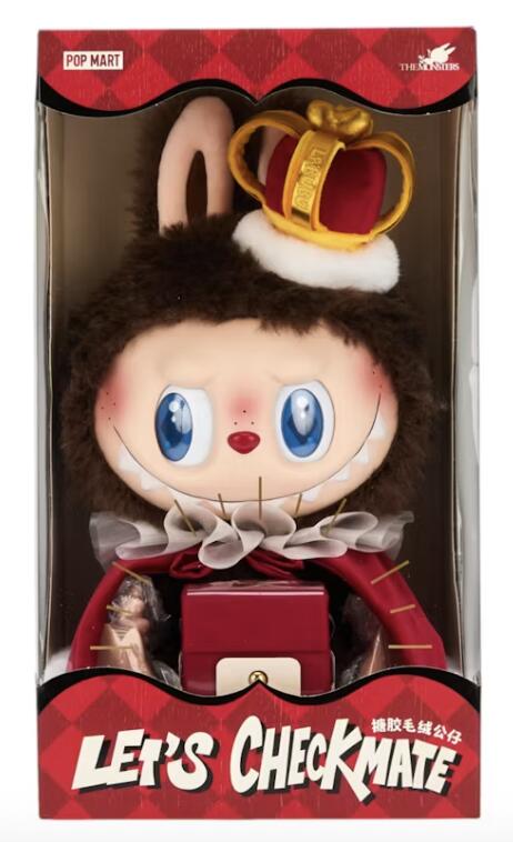 楽天市場】POP MART THE MONSTERS LABUBU Let's Checkmate Plush